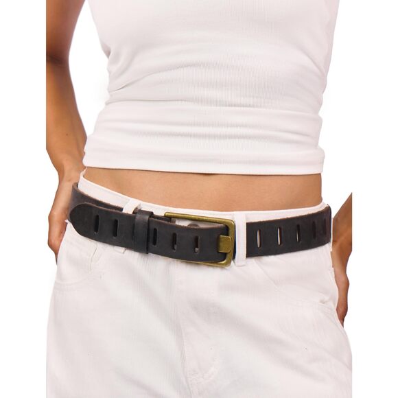 Lуzеrmіа Accessories - 5849 Womens Genuine Leather Belt For Jeans Western Cowgirl Belts Ladies